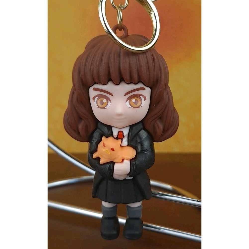 HERMIONE GRANGER Harry Potter KEYCHAIN BAG CLIP‎ PVC 3D